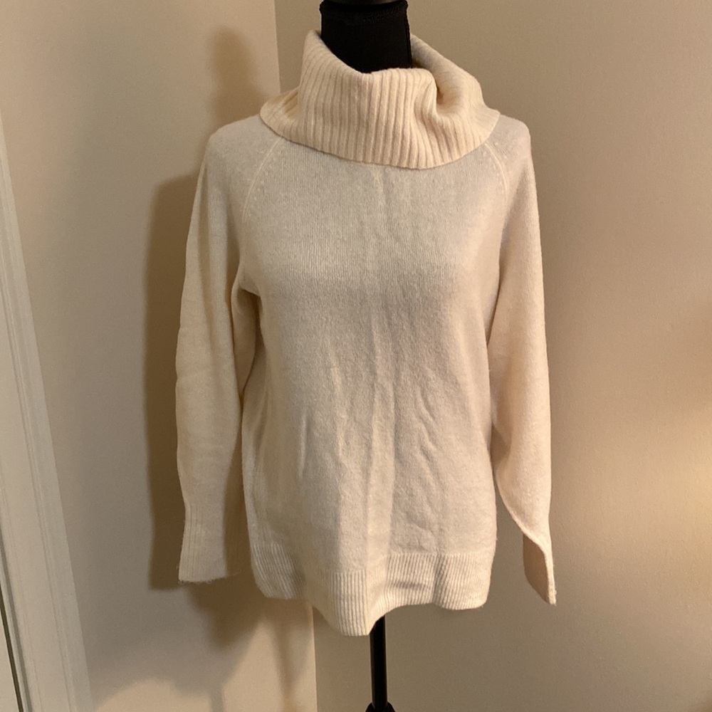 Cream cowel neck sweater